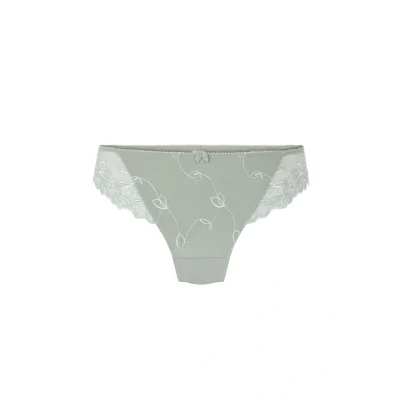 Afbeelding van Hunkemöller Dames Lingerie Boxerstring Diva Groen maat S