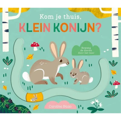 Afbeelding van Uitgeverij gottmer schuifboekje kom je thuis, klein konijn?