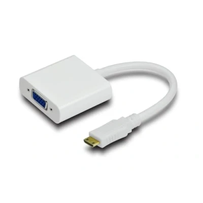 Afbeelding van Microconnect HDMIVGA tussenstuk voor kabels HDMI Mini VGA Zwart