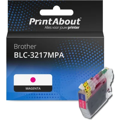 Afbeelding van Huismerk Brother LC 3217M Inktcartridge Magenta Hoge capaciteit