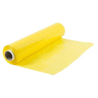Afbeelding van Kortpack Gele Handwikkelfolie 50cm X 270mtr, 23my. 1 Rol Geel (1 Rol)