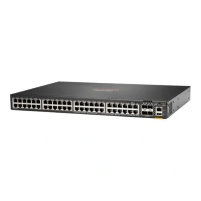 Image de HPE Aruba Networking CX 6200F 48G 4SFP+ Switch Commutateur C3 Géré 48 x 10/100/1000 + 4 100/1000/10G SFP+ de l&#039;avant et du côté vers l&#039;arrière Montable sur rack