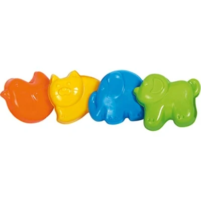 Afbeelding van Gowi Sandmould Animals NET OF 4 PIECES