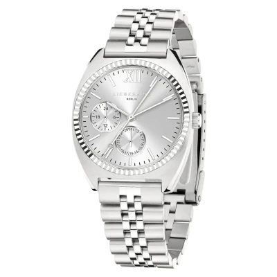Afbeelding van Liebeskind Berlin Chronograaf, Dames, Maat: One Size, Silber