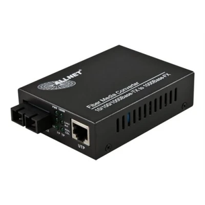 Image de ALLNET ALL MC103G SC MM Convertisseur de support 1GbE 10Base T, 1000Base SX, 100Base TX, T RJ 45 / multi mode