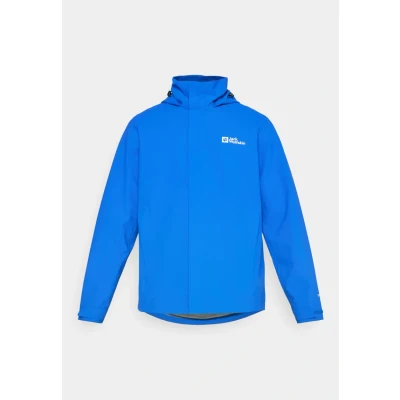 Afbeelding van Jack Wolfskin Trailtime Regenjas, Heren, Maat: Medium, Vibrant blue