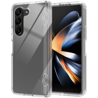 Afbeelding van Accezz Hoesje Geschikt voor Samsung Galaxy Z Fold 5 Xtreme Impact Backcover 2.0 Transparant