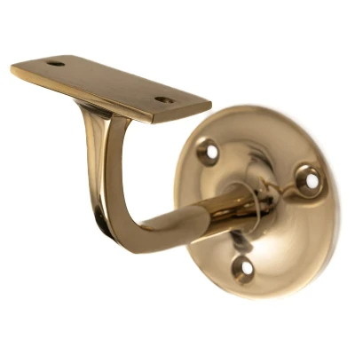 Afbeelding van Good in Style Trapleuninghouder 68 mm messing, vlak zadel.