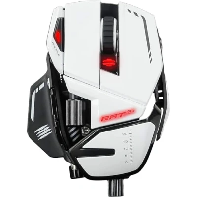 Afbeelding van Madcatz R.a.t. 8+ 16000 Dpi Gaming Muis Wit
