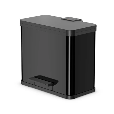 Afbeelding van Pedaalemmer Oko Duo Plus maat L 17+9 zwart 0630 260