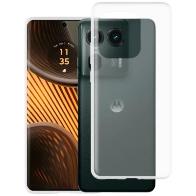 Afbeelding van Just in Case Soft Design Motorola Edge 50 Ultra Back Cover Transparant