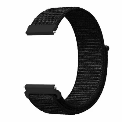 Afbeelding van Garmin Forerunner 55 / 245 645 Sport Loop nylon bandje Zwart