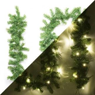 Afbeelding van Kerstslinger Met 30 Ledlampjes (270 cm) ActievandeDag.be Dagelijks De Beste Deals Korting Tot Wel 80%