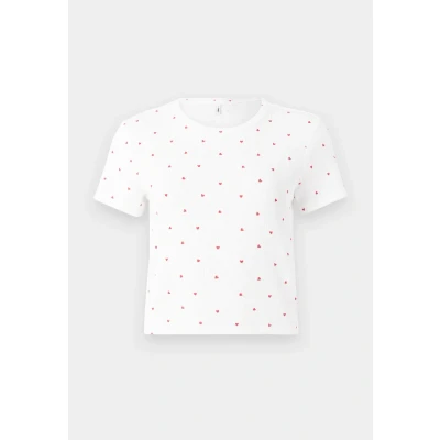 Afbeelding van ONLY Onlfenja LIFE Tshirt print Cloud dancer, Dames, Maat: XL, dancer