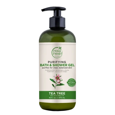 Afbeelding van Petal Fresh Purifying Bath &amp; Shower Gel Tea Tree 475ml