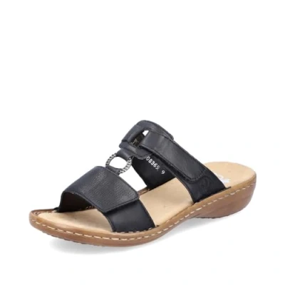 Image de Rieker Mules femme 60885 Slip On, Noir 00., 39 EU étroit