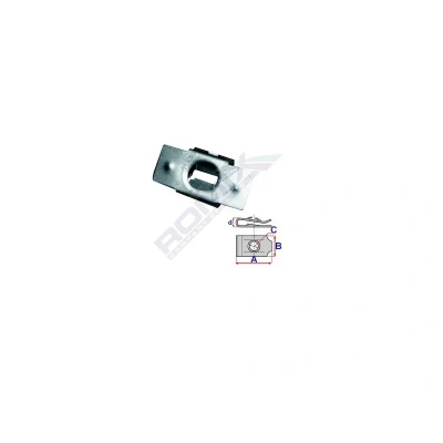 Afbeelding van ROMIX C30719 Clip, sier /beschermingslijst PEUGEOT: 207 Hatchback, 508 I SW, Saloon, CITROËN: C2 Hatchback
