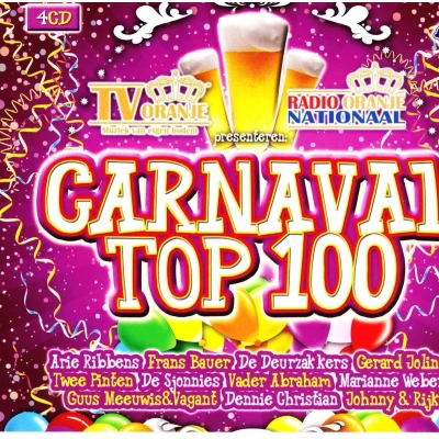 Afbeelding van Various Artists Carnaval Top 100 (4 CD)