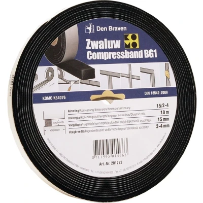 Afbeelding van Zwaluw compriband 20x20 8 meter