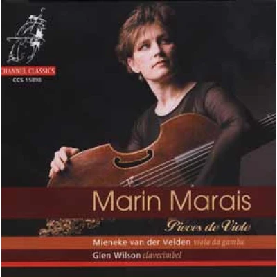Afbeelding van Mieneke Van Der Velden &amp; Glen Wilson Marais: Pièces De Viole (CD)