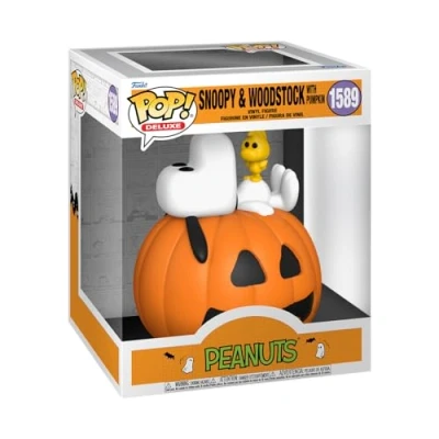 Afbeelding van Funko Pop! Animation: Snoopy and Woodstock on pumpkin #1589 Deluxe