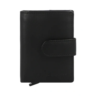 Afbeelding van Greenburry Nappa RFID Schutz 8 CM Visitekaarthouder, Maat: One Size, Black