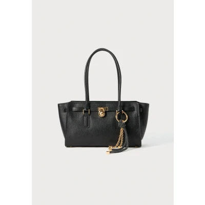 Afbeelding van Michael Kors Schoudertas Dames Leer Hamilton Moderne Zwart