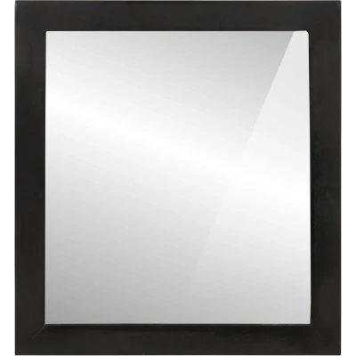 Afbeelding van vidaXL Badkamerspiegel 55x1x60 cm glas en massief mangohout