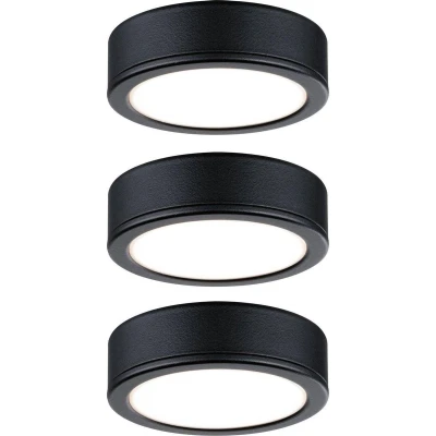 Afbeelding van PAULMANN LED kastlamp vast ingebouwd 9 W Warmwit Zwart