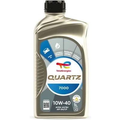 Afbeelding van Total Quartz 7000 10W 40 1L Motorolie 2201528 PEUGEOT: 106 II Hatchback, 308 I 206 CITROËN: Dispatch Van