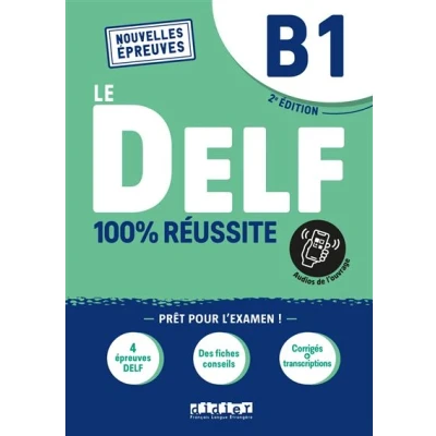 Image de Le DELF B1 100% Réussite édition 2021 2022 Livre + didierfle.app