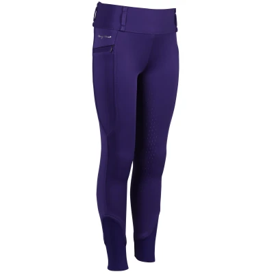 Image de Harry&#039;s Horse Legging d&#039;Équitation Diva Violet Full Grip WisteriaVendu par Agradi