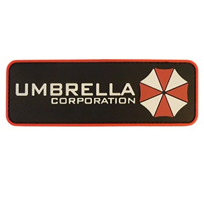 Afbeelding van Umbrella Corporation Resident Evil Cosplay PVC Rubber 3D Fastener Patch