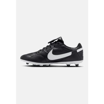 Afbeelding van Nike Performance Premier III FG Voetbalschoenen met kunststof noppen, Heren, Maat: 40, Black/white Leer en imitatieleer