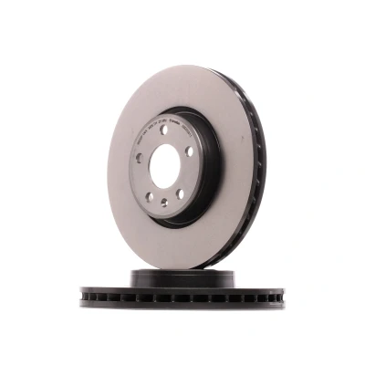 Afbeelding van BREMBO 09.D058.11 Remschijf 318 30 5 interne ventilatie Gecoat High carbon Met schroeven AUDI: A4 B9 Saloon, Q5, A5 Coupe