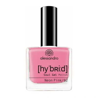 Image de Alessandro Hybrid Soul Gel Polish 128 Neon Pink 8 ml