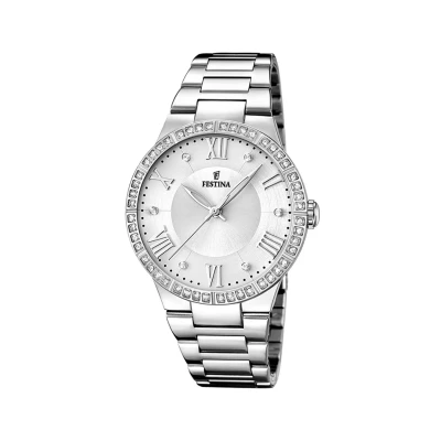 Afbeelding van Festina Horloge, Dames, Maat: One Size, Silberfarben