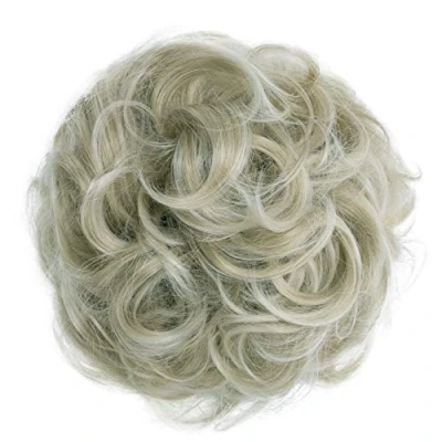 Afbeelding van PRETTYSHOP XL haarstukje Chouchou voor het verkrijgen van volumineus opgedaan haar, krullen, knot, lichtblond G12E