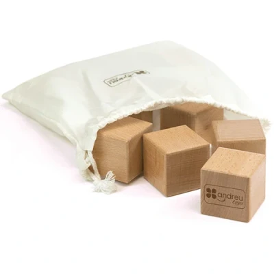 Afbeelding van Andreu toys sensorische blokken met geluid 10st