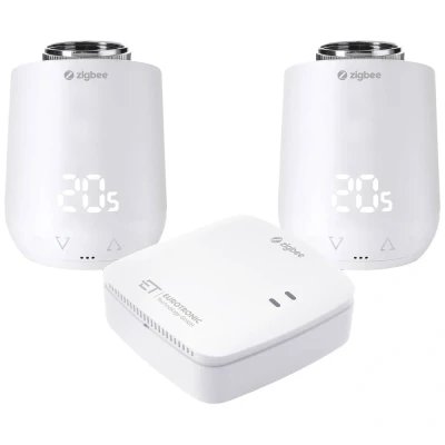 Afbeelding van Eurotronic Comet Zigbee Starterset 2+ Gateway Radiatorthermostaat set Elektronisch