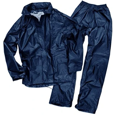 Afbeelding van Mil Tec Regenpak voor heren, blauw (donkerblauw), maat L