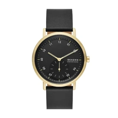 Afbeelding van Skagen Horloge, Heren, Maat: One Size, Black