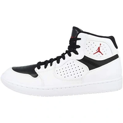 Afbeelding van Air Jordan Access Heren Basketbalschoenen Sneakers schoenen Wit Zwart AR3762 101 Maat EU 45 US 11
