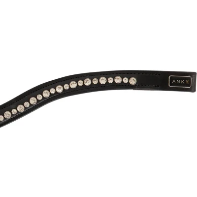 Afbeelding van Anky Frontriem Rivet Curved Zwart Full