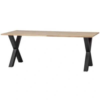 Afbeelding van WOOOD Tablo Tafel met Alkmaar Poot Eiken 75x200x90