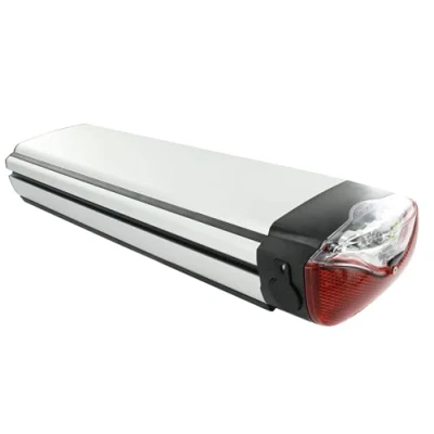 Afbeelding van Gazelle Innergy zilver Fietsaccu 36V 9Ah (314 Wh) inclusief achterlicht