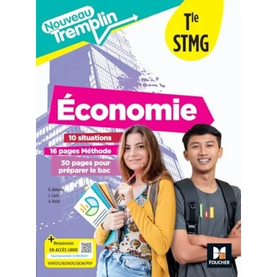 Afbeelding van NOUVEAU TREMPLIN ECONOMIE TLE STMG LIVRE ELEVE