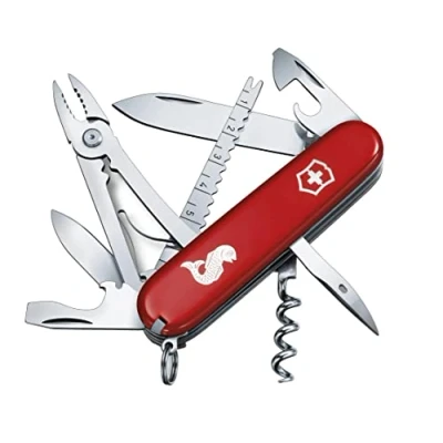 Afbeelding van Victorinox Angler 1.3653.72 Zwitsers zakmes Aantal functies 18 Rood