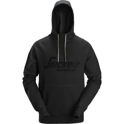 Afbeelding van SNICKERS 2894 logo hoodie (zwart) 28940400006
