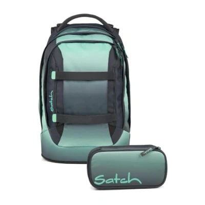 Afbeelding van Satch schoolrugzakset PACK Gradient Mint 2 delig, vanaf groep 5